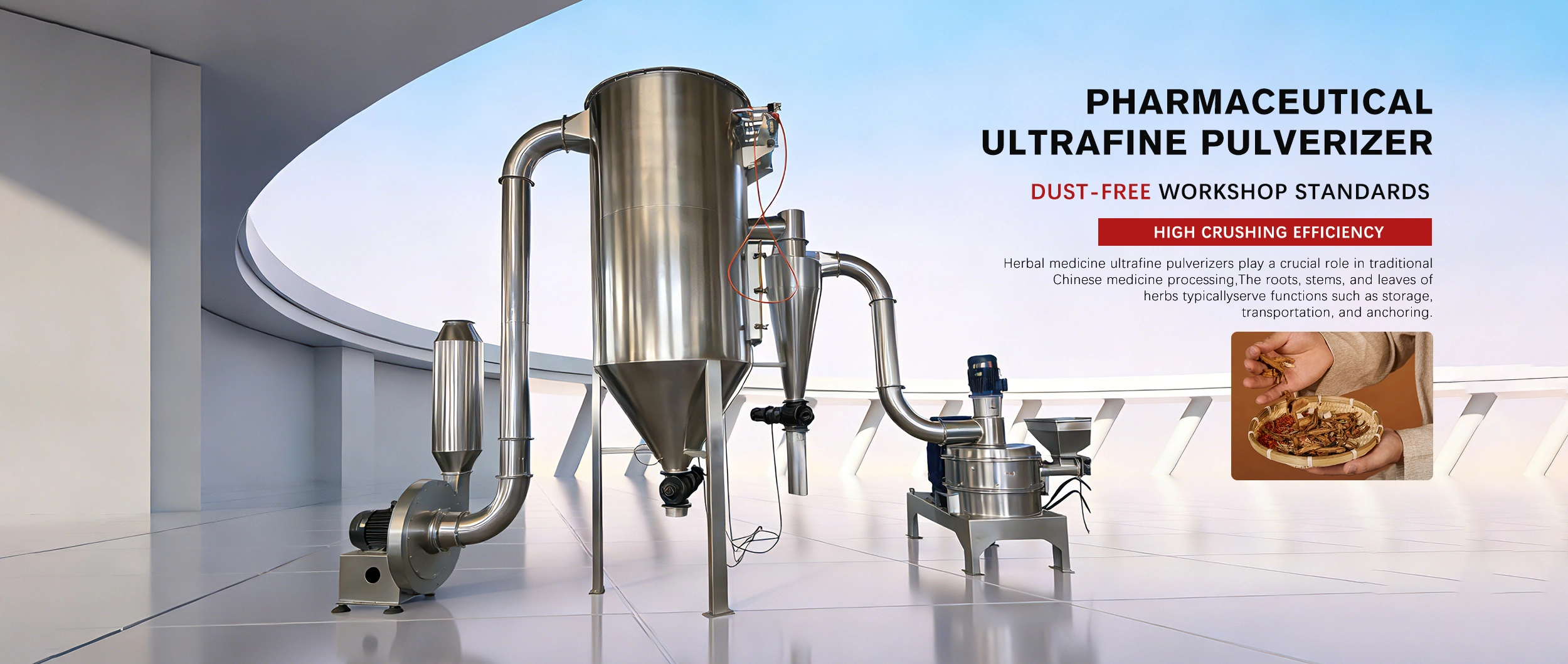 Kina Pharmaceutical Ultrafine Pulverizer Tillverkare