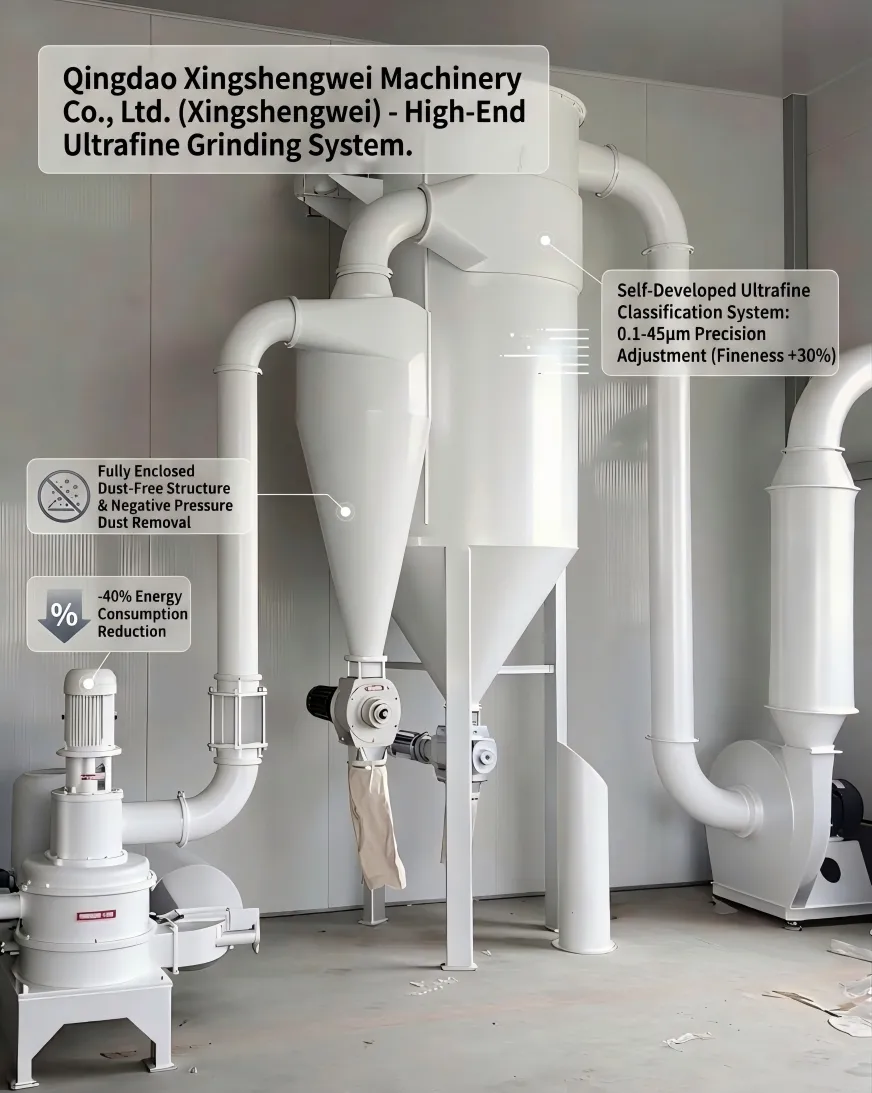 Xingshengwei Ultrafine Pulverizers leder den nya trenden med inhemsk ersättning inom pulverbearbetning